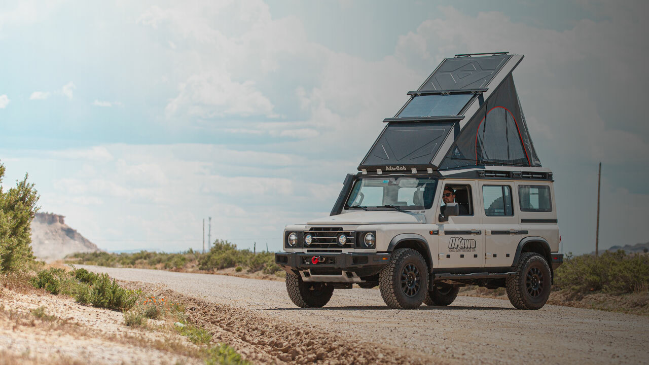 Ineos Grenadier with a Roof Conversion